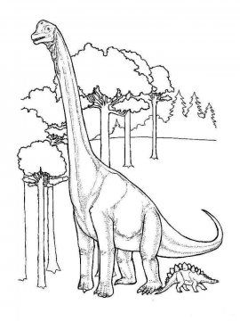 Раскраска Динозавр-1