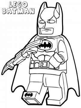 Раскраска Лего Бэтмен-6