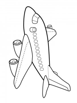 Раскраска Самолет-27