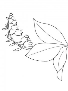Раскраска Цветок Колокольчик 13 - Бесплатно распечатать