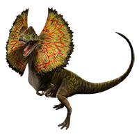 Раскраски Дилофозавр