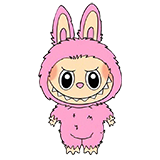 Раскраски Лабубу