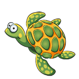 Раскраски Морская черепаха