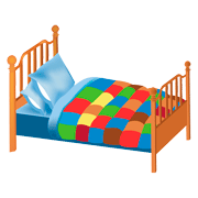 Раскраски Кровать