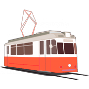 Раскраски Трамвай