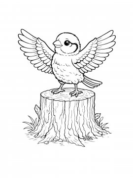 Moi Raskraski Vorobey 33