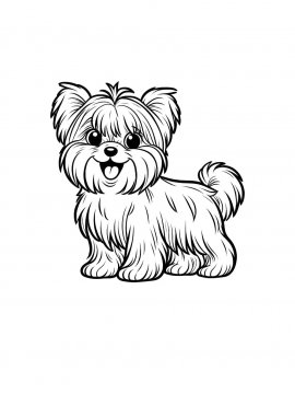 Раскраска Йорк 19 - Бесплатно распечатать