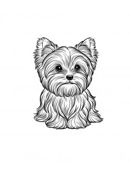 Раскраска Йорк 20 - Бесплатно распечатать