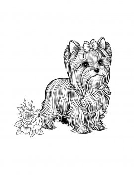 Раскраска Йорк 23 - Бесплатно распечатать