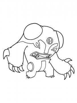 Раскраска Ядро