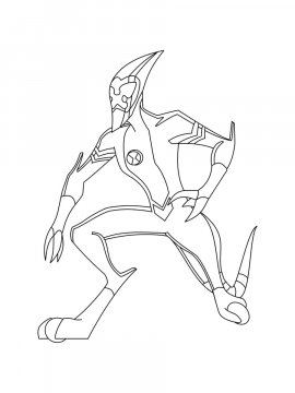 Раскраска Молния