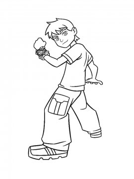 Раскраска Бен 10