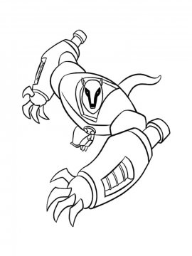 Раскраска Землерой