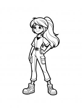 Раскраска Гвен Теннисон