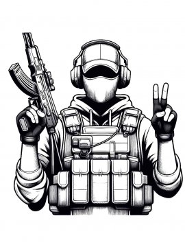 Раскраска КС ГО