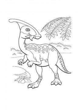 Раскраска Динозавр-41