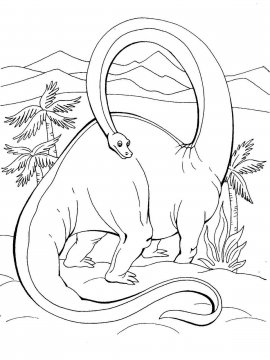 Раскраска Динозавр-59