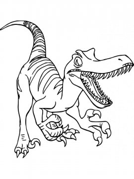 Раскраска Динозавры-44