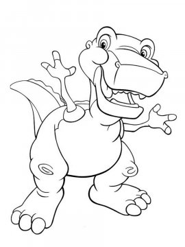 Раскраска Динозавр-63
