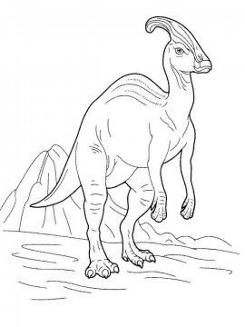 Раскраска Динозавр-66
