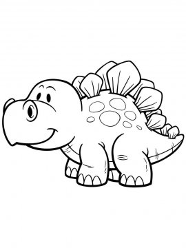 Раскраска Динозавры-67