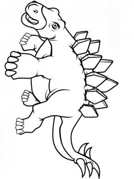 Раскраска Динозавры-68