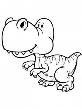 Раскраска Динозавр-46