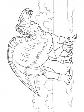Раскраска Динозавр-50