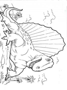 Раскраска Динозавры-20