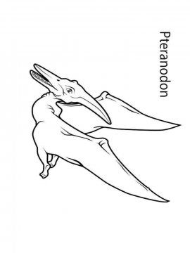 Раскраска Динозавры-25
