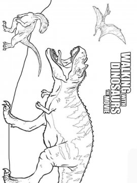 Раскраска Динозавр-28