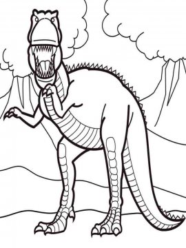 Раскраска Динозавры-30