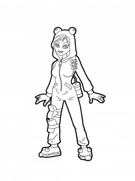 Раскраска скин Ночной дожор