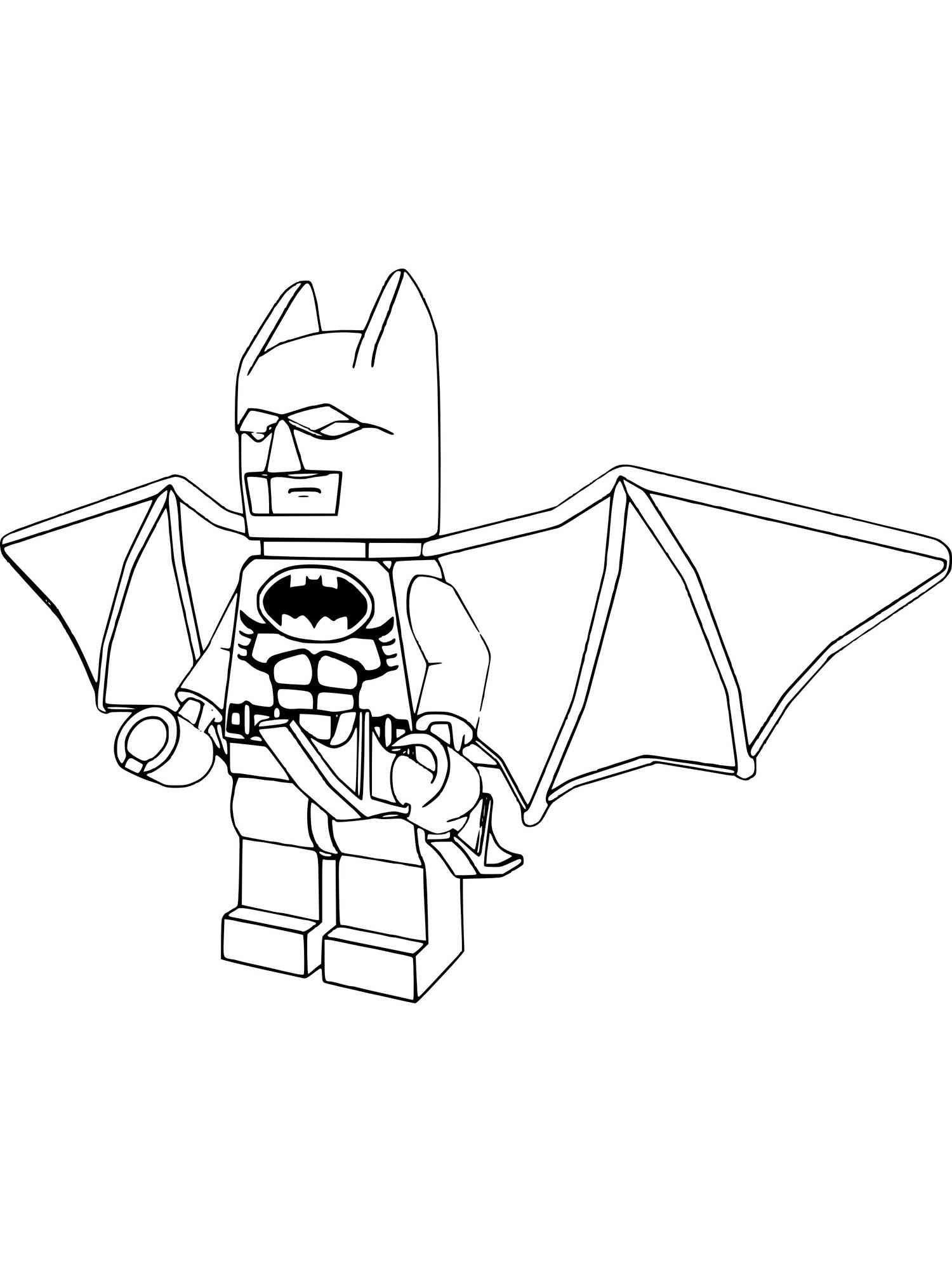 Лего Бэтмен 3 раскраска