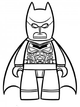 Раскраска Лего Бэтмен-1