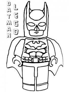 Раскраска Лего Бэтмен-5