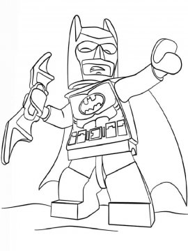 Раскраска Лего Бэтмен-7