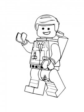 Раскраска Лего-49