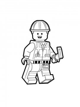 Раскраска Лего-36