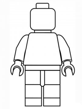 Раскраска Лего-3