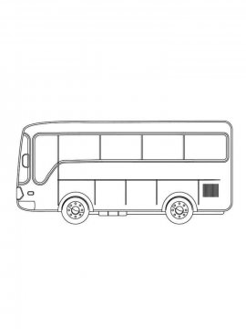 Раскраска Автобус-27