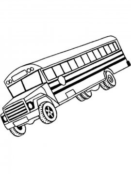 Раскраска Автобус-18