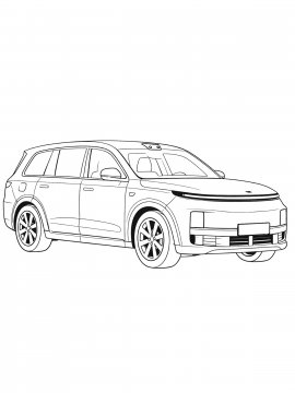 Раскраска Li Auto L9