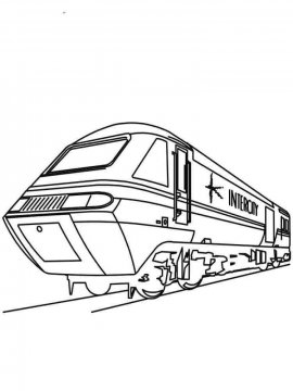 Раскраска Поезд-22