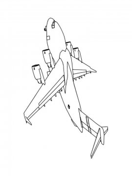 Раскраска Самолет-37