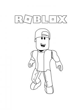 Раскраска Роблокс