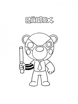 Раскраска Скин Роблокс