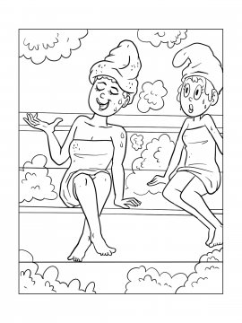 Женщины в бане