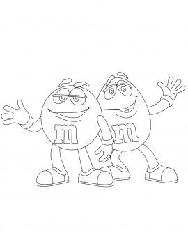 Раскраска Эмемдемс