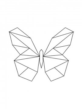 Раскраска Оригами 13 - Бесплатно распечатать